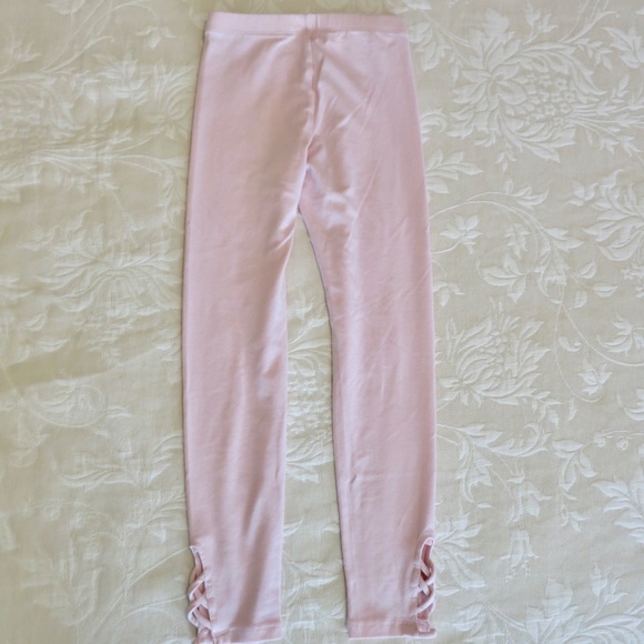 Old Navy light Pink Girl's Leggings Size 8 - Picture 2 of 7